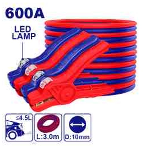 EBCEL0601, Booster cable with lamp Professional Grade Industrial Equipment